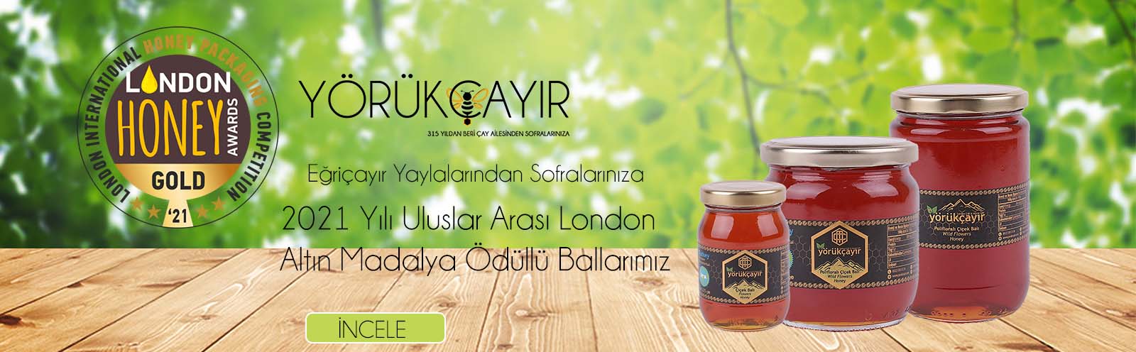 Yörükçayır Organik Polifloralı Bal