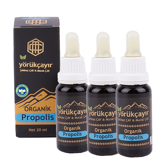 Yörükçayır Organik Propolis Damla 3 X 20ml
